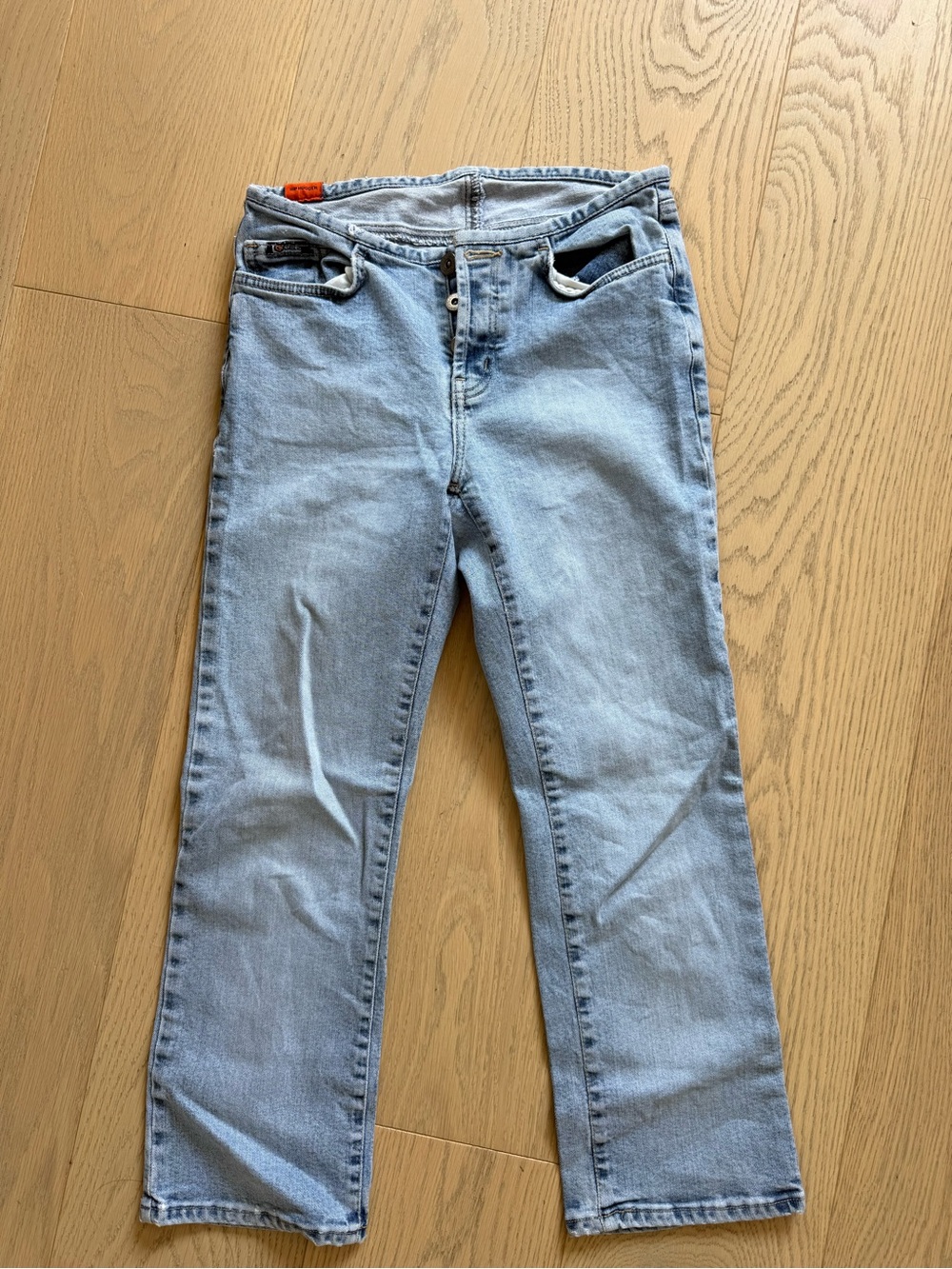 Y2K low rise capri